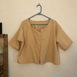 Handmade button down shirt/coat